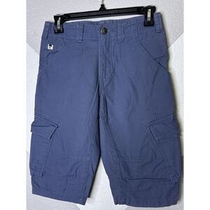 H&M Navy Blue Cargo Shorts Boys Size 9-10Y The Good Times 12"